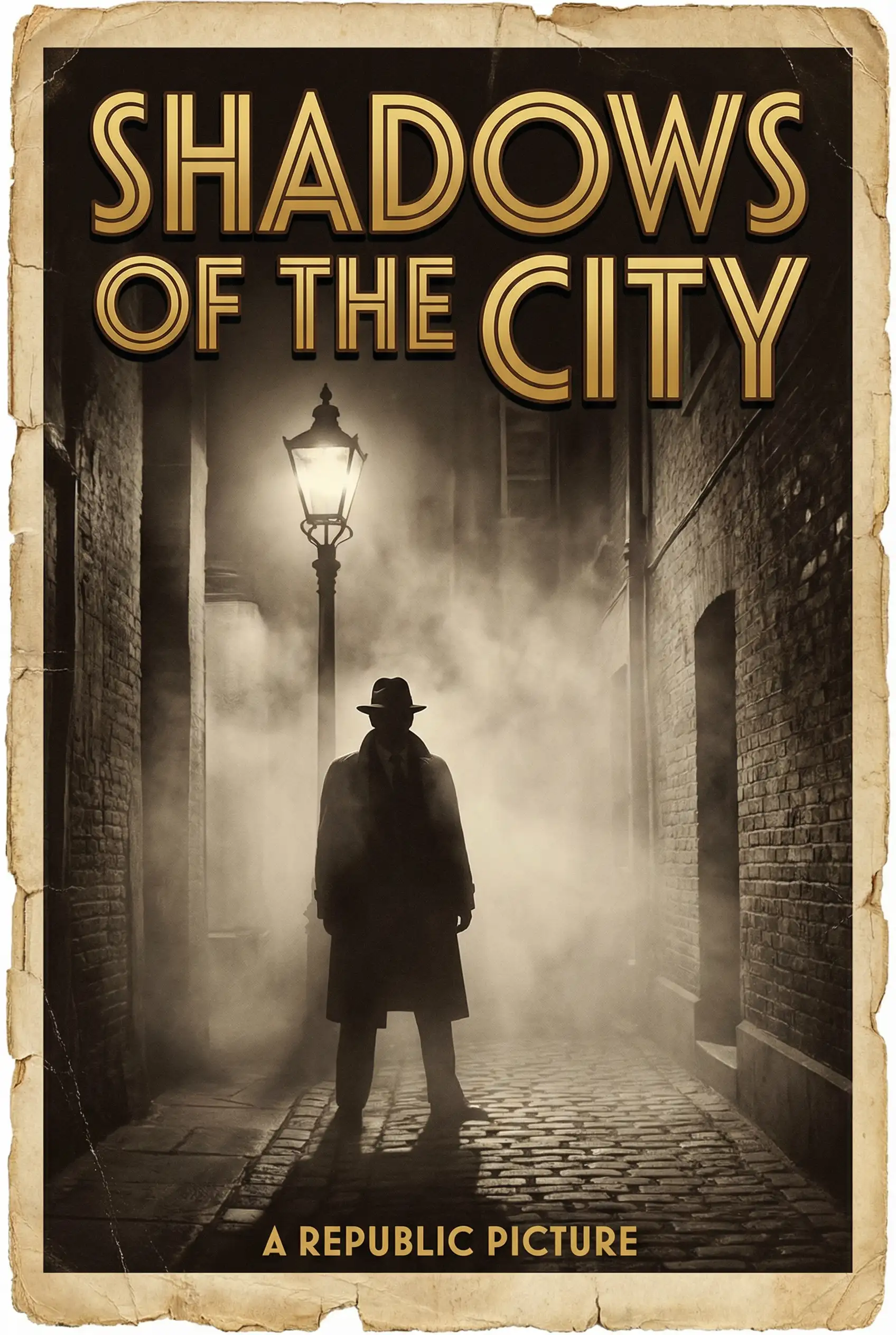 胶片时光机 修复作品《城市暗影》海报