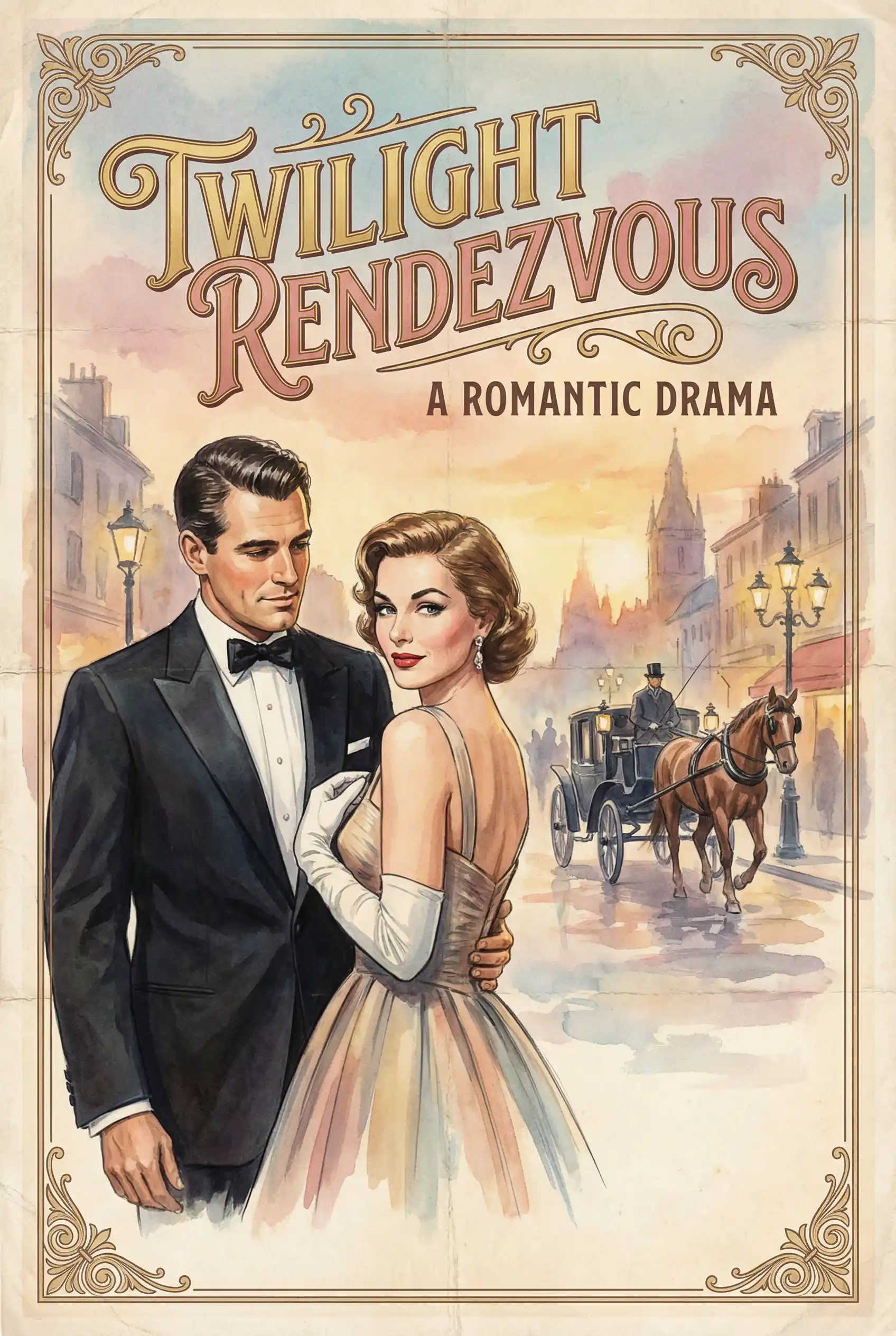 胶片时光机 修复作品《黄昏之约》海报