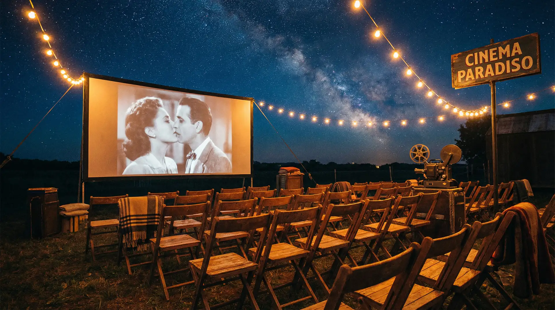 胶片时光机 午夜福利 - 暗夜放映机光束